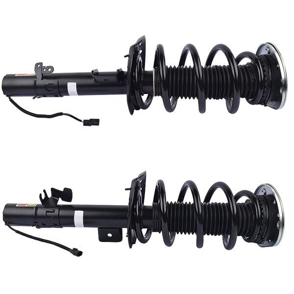 减震器 2x Front L+R Shock Struts w/Electric for Land Rover Range Rover Evoque LR051483-3