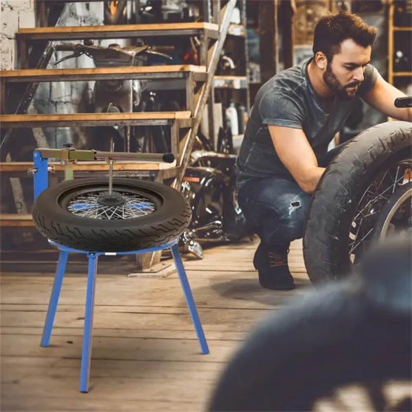 轮胎更换支架适用于16-24英寸轮胎摩托车轮胎更换支架，可调胎头断路器-7