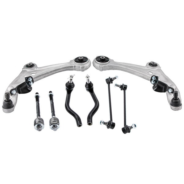控制臂 8x Suspension Kit Control Arms Tie Rod Sway Bar Ends for Nissan Altima 2007-2012-2