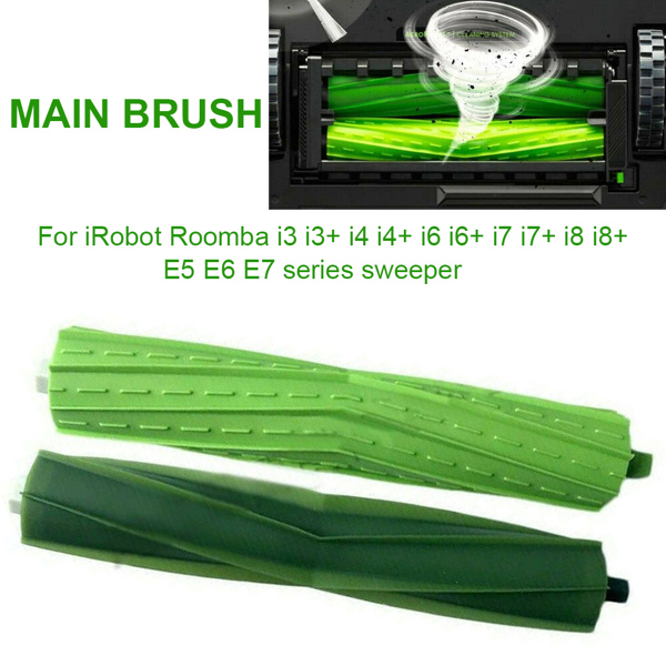 适用于：iRobot Roomba i3 i3+ i4 i4+ i6 i6+ i7 i7+ i8 i8+ E5 E6 E7系列扫地机 主刷（2个一套）19CM -4