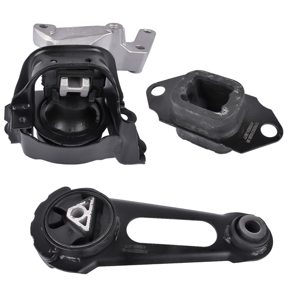 发动机支架 3Pcs Engine & Trans Mount w/ Bracket for Nissan Versa/Versa Note 1.6L 2012-2019 112101HS0A 113601HC0B 112201HA0B-5