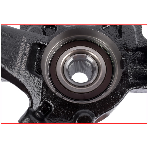 转向节总成 Front Left LH Wheel Hub Bearing Knuckle Assembly Fits for Nissan Versa 1.6 S SL SV Note 1.6L L4 2014-2019 BR935009LK 9530100-8