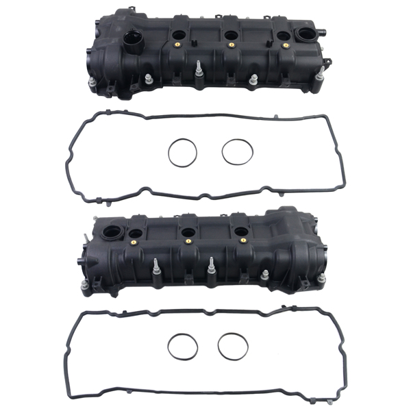 气门室盖 Pair Valve Covers w/ Gaskets For Dodge Ram Jeep Cherokee Chrysler 300 3.6L 11-19 5184069AN 5184068AN  -1