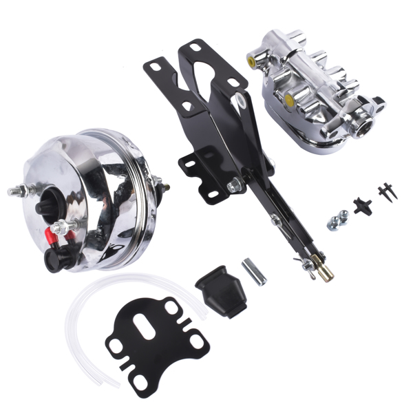 刹车总成 New 7inch Brake Booster Master Conversion Disc Drum for Ford Fairlane 1966-1970-3