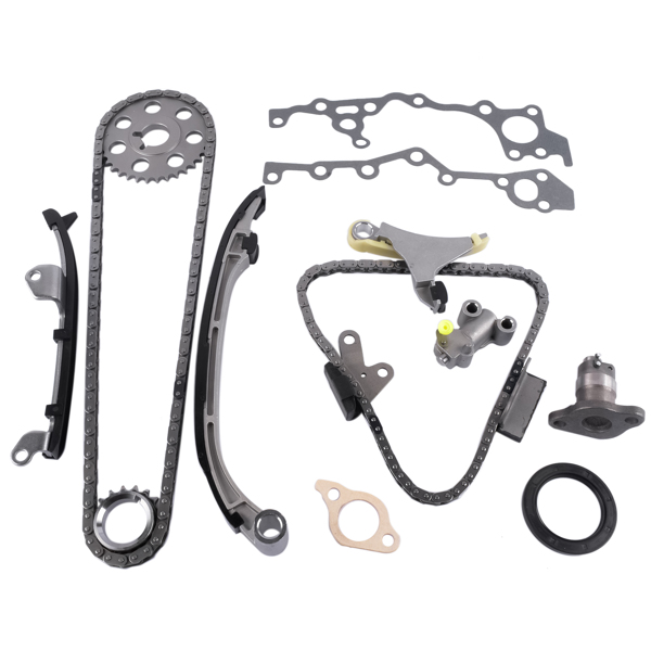 正时链条套装 Timing Chain Kit for 1994-2004 Toyota T100 4Runner Tacoma 2.7L 3RZFE 16 Valve 13507-75010 13506-75020-2