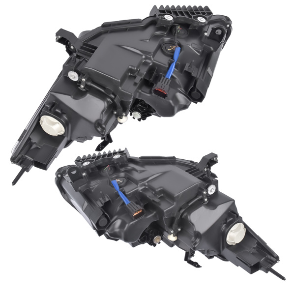 汽车大灯 Pair Front Headlight Headlamp Assembly Non AFS Full LED For Infiniti Q70 Sedan 2015-2019 Driver+Passenger Side 260604AP0A 260604AP0B 260104AP0A 260104AP0B-6