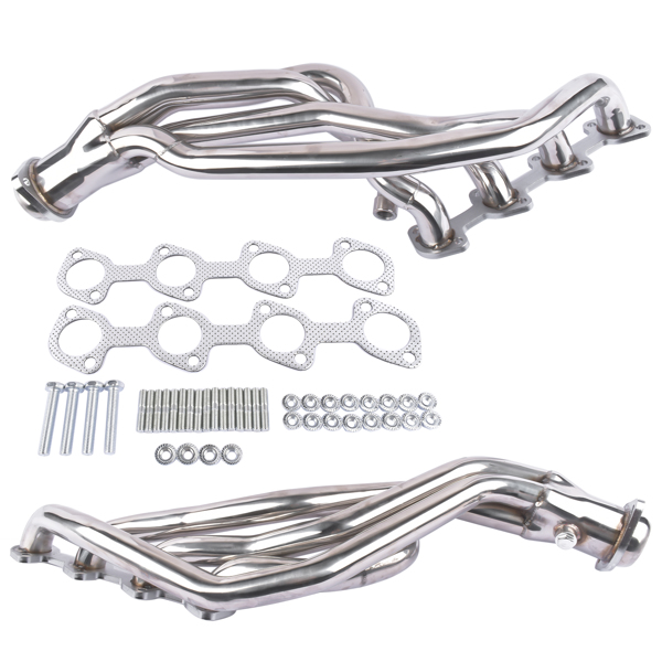 排气歧管 Exhaust Headers Kit Stainless Steel for Ford Mustang GT 4.6L V8 1996-2004-1