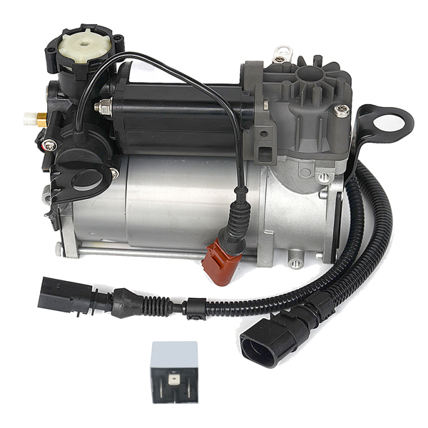 打气泵 Air Suspension Compressor for Audi A8 S8 D3 4E Quattro V10 W12 5.2L 6.0L 2003-2010 4154031200 4E0616007C-4