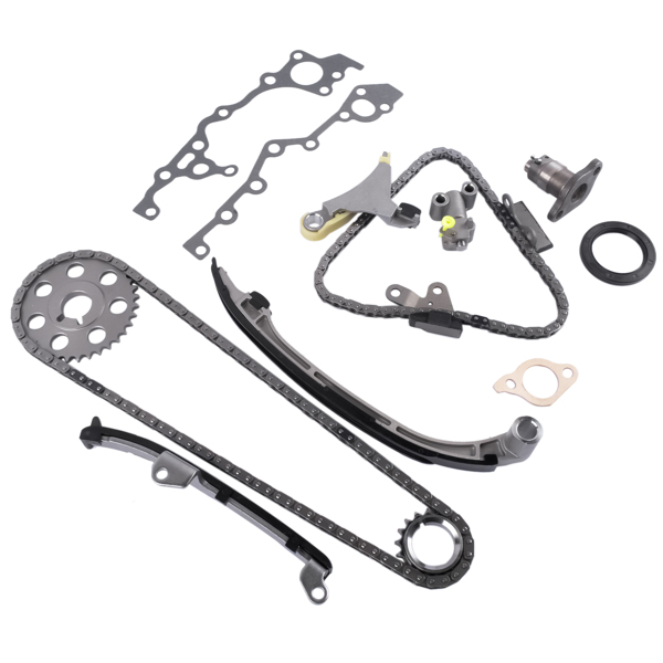 正时链条套装 Timing Chain Kit for 1994-2004 Toyota T100 4Runner Tacoma 2.7L 3RZFE 16 Valve 13507-75010 13506-75020-3