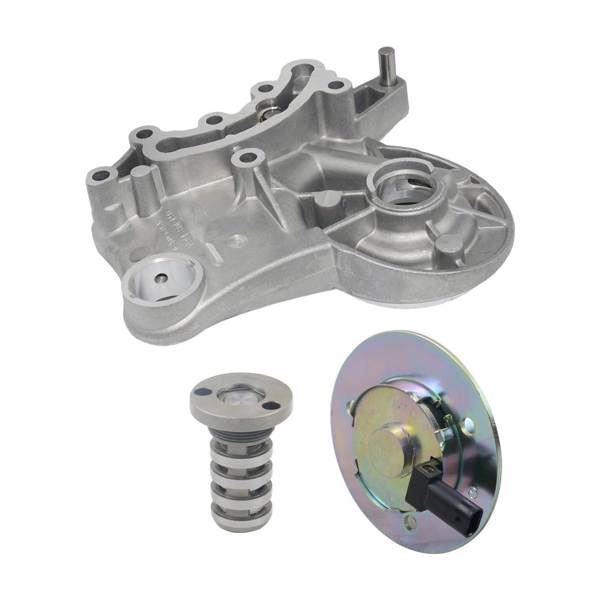 凸轮轴电磁阀套装 Camshaft Bridge Bracket Magnet Adjuster Kit for Audi A4 A6 Q5 TT 2.0 TFSI CCTA 06L109259A 06J103166A-3