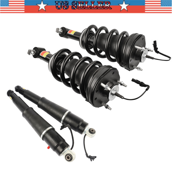  减震器 2 Front Strut Assys + 2 Rear Shock Absorbers for Cadillac Escalade Chevrolet Suburban Tahoe GMC Yukon 2015-2020 84977478 23151122 23290660-3