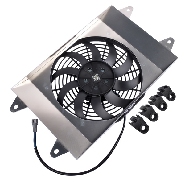  冷却风扇 Radiator Cooling Fan Assembly for Yamaha Viking 700 / VI 2014-20 1XD-E2405-00-00-3