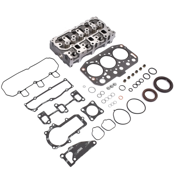 缸盖总成 Complete Cylinder Head & Full Gasket Kit for Yanmar 3TNV70 3TNV70-ASA 3TNV70-HGE 3TNV70-XBV Engine VIO10-2 VIO15-2A VIO15-3 Digger John Deere Gator XUV 850D Hitachi ZX17U-2 ZAXIS17U-2 Excavators-5