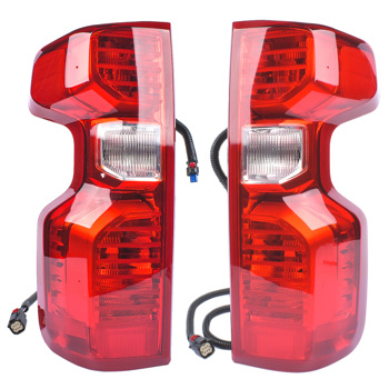 尾灯 Pair Halogen Tail Lights Left & Right for Chevy Silverado 2500 3500 HD 2019-2023 85161936 84752984 85161937 84752985