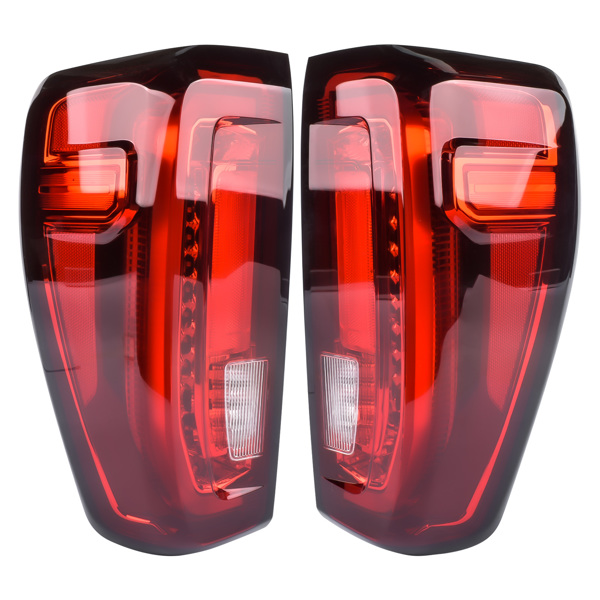 尾灯 2PCS Left&Right LH + RH LED Tail Light For GMC Sierra 1500 2500 3500 HD Rear Brake Stop Lamp W/Bulbs 2019-2022 2800310 84760017 2801310 84760018-1