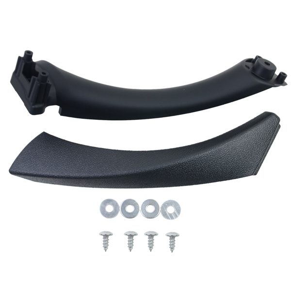 车门把手装饰盖套装 Right Inner&Outer Door Panel Handle Pull Trim Cover for BMW 3' E90, E90 LCI-1