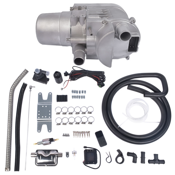 加温器总成 Gasoline Diesel Water Heater Kit 12V 5000W 0.42l/h for Boat RV Trailers Van Cars-1