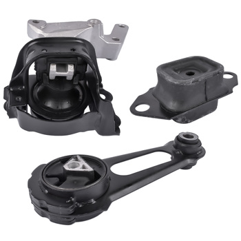 发动机支架 3Pcs Engine & Trans Mount w/ Bracket for Nissan Versa/Versa Note 1.6L 2012-2019 112101HS0A 113601HC0B 112201HA0B