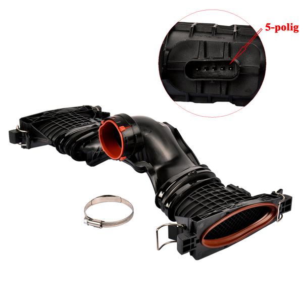  空气流量计 5 PIN Air Cleaner Intake-Duct Hose 6420902242 for Benz ML350 4Matic 2012-2014 V6-7