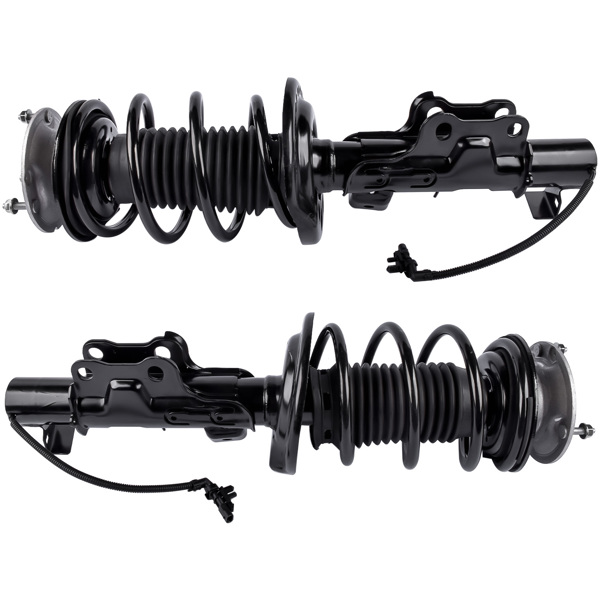 减震器 Pair Front Left & Right Shock Strut Coil Spring Assembly with Electric For Cadillac ATS 2013-2019 23247469 19300064 23247470 19300065-1