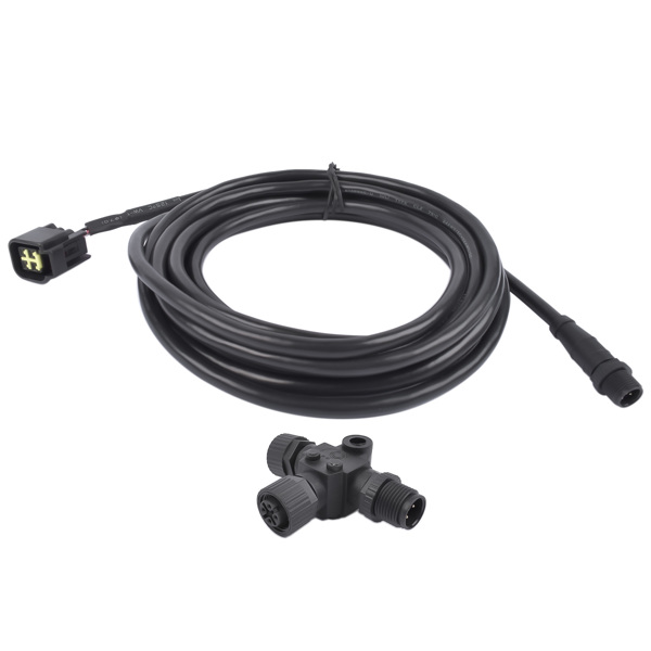  发动机接口电缆 Engine Interface Cable NMEA 2000 4.5m with T-Connector for Yamaha 2006-2023 3004.6865-1