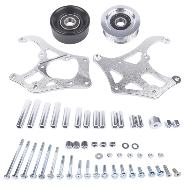 空调压缩机支架 A/C Conditioner Compressor Bracket Kit For Sanden 508 709 LSX LS1 LS2 LS Truck SUV-4