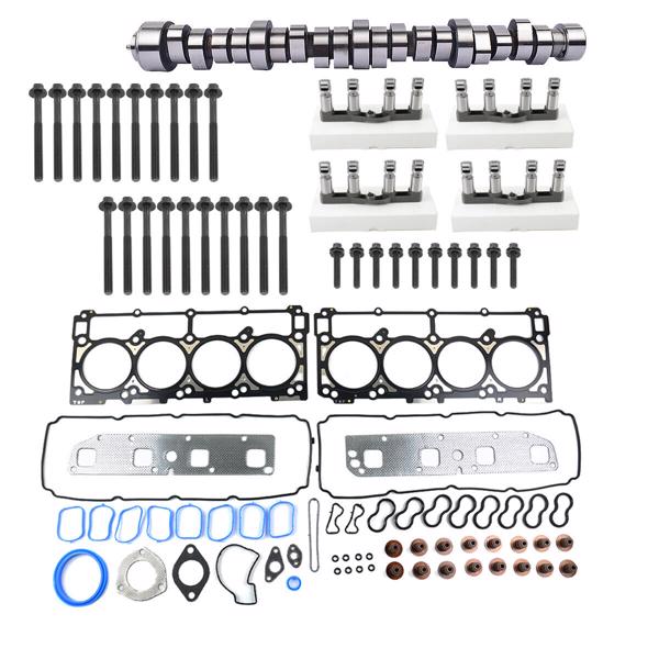 凸轮轴套装 Non-MDS Camshaft Lifters Kit For Dodge Durango Jeep Grand Cheroke 5.7L Hemi V8 2006-2008 53021720AE 53021720BB-2