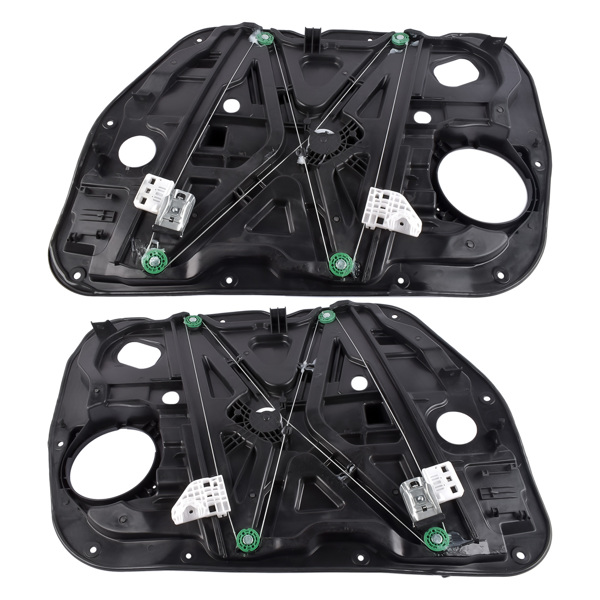 玻璃升降器 2pcs Front Window Regulators Left & Right Side w/o Motor for Hyundai Sonata 2.0L 2016-2019 82471-C1210 82471-C1200 82481-C1210 82481-C1200-4