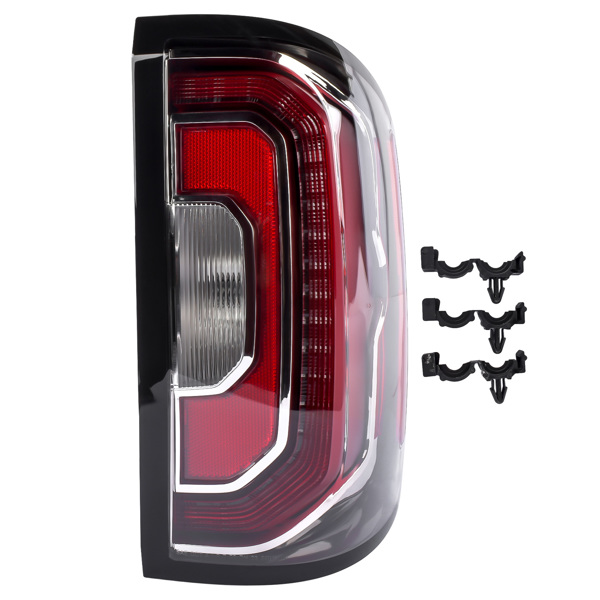 尾灯 Right LED Tail Light Passenger Side For GMC Sierra 1500 2500 3500 2019-2022 Rear Brake Taillamp 2801310 84760018 84565922 84831183-3