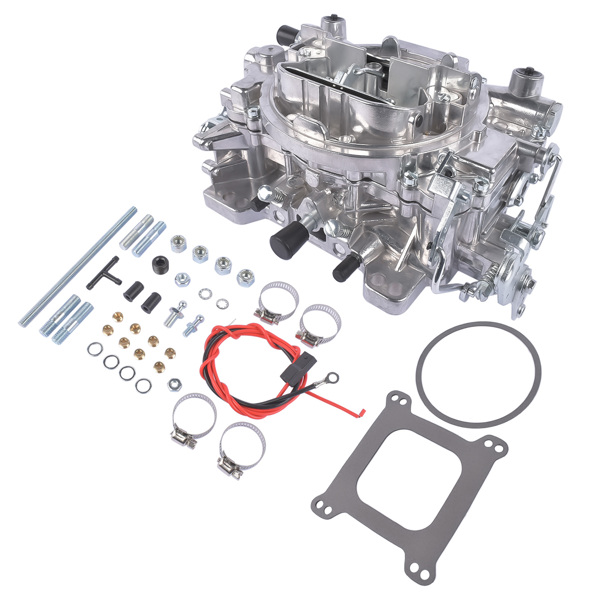 化油器 650 CFM Carb Carburetor for 1905 AVS2 4-Barrel Manual Choke Annular Flow Booster-2