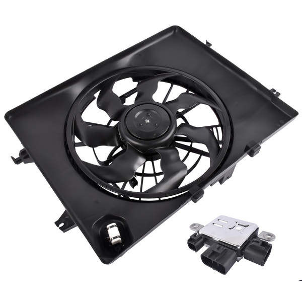 散热器风扇 Radiator Condenser Fan Assembly 253802T500 for Hyundai Sonata Kia Optima 2.4L l4-5