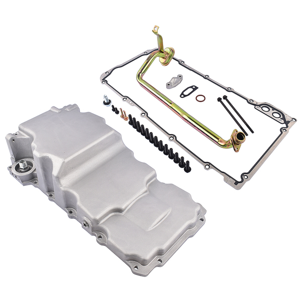 油底壳 302-3 LS Low Retro-Fit Aluminum Rear Sump Oil Pan for Chevy 4.8L 5.3L 6.0L 6.2L-2