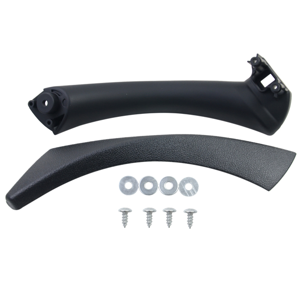 车门把手装饰盖套装 Right Inner&Outer Door Panel Handle Pull Trim Cover for BMW 3' E90, E90 LCI-2