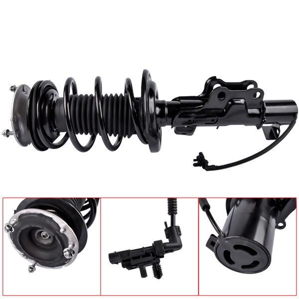 减震器 Front Left Shock Strut Coil Spring Assembly with Electric For Cadillac ATS 2013-2019 23247469 19300064 22965187-1