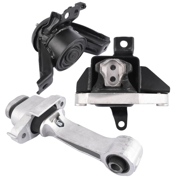 发动机支架 3Pcs Engine Motor & Transmission Mount For Hyundai Sonata 2015-2018 L4 2.4L Auto. A61001, A71085, A71099-6