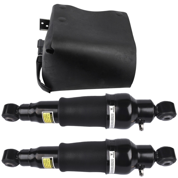 减震器 Rear Air Shock Absorbers + Compressor Pump Set of 3 For Nissan Armada 2005-2015 Infiniti QX56 2004-2010 534007S600 56200ZC01A 56200ZV60A-5