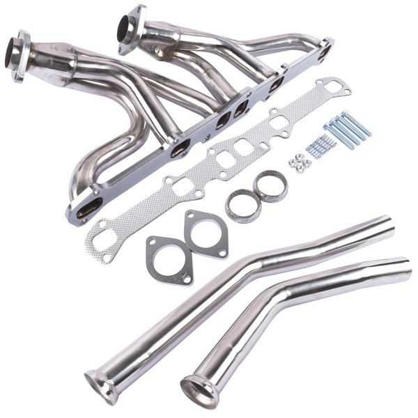 排气歧管 Stainless Steel Performance Exhaust Headers For Ford Merc L6 144/170/200/250 CID-3