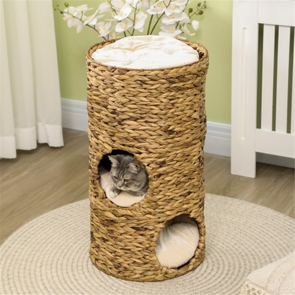 猫舍/木制猫屋/猫爬塔/猫树 （ Amazon Shipping）（WalMart禁售）（周末不发货）-1