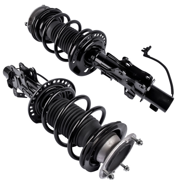 减震器 Pair Front Left & Right Shock Strut Coil Spring Assembly with Electric For Cadillac ATS 2013-2019 23247469 19300064 23247470 19300065-4