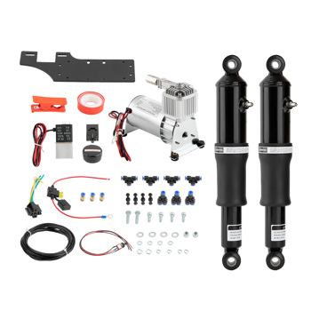 空气悬架套件Rear Left & Right Air Ride Suspension Kit For Harley Touring Road King Street Glide Motorcycle 1994-2023