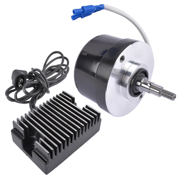 发电机和调节器套件 17 Amp 12 Volt Alternator Generator Conversion Kit 32-0371 For Harley-Davidson-8