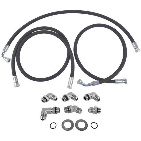 变速箱冷却管 Transmission Cooler Lines/Hoses For 2006-2010 Chevy & GMC 2500 & 3500 Applications with 6.6L LLY LBZ & LMM Duramax Diesel Engine-4