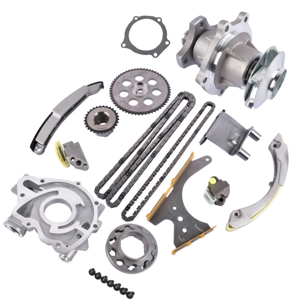 正时链条套装 Timing Chain Kit + Water Pump + Oil Pump For Chevy Colorado GMC Canyon Hummer H3 Isuzu i-290 i-370 2.9L 3.7L-7