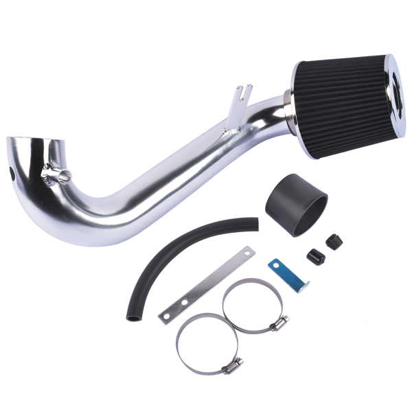 冷气进气套件 Black 2.5'' Cold Air Intake Kit w/Filter for 2001-2005 Honda Civic 1.7L AT/MT-2