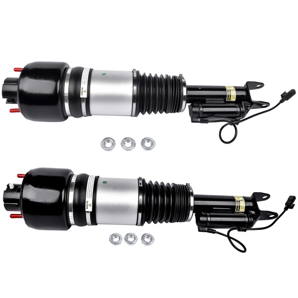 减震器 Pair Front Left & Right Air Suspension Shock Struts w/o 4Matic For Mercedes-Benz E-Class W211 E320 E350 E500 E550 CLS C219 2113205413 2113205513-5