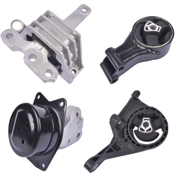 发动机支架 4Pcs Engine Motor Mount & Auto Trans Mounts Set for Chevy Malibu 2013-2015 2.5L-3