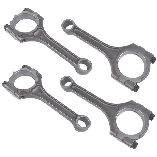  连杆 Set of 4 Connecting Rods for Kia Soul Rio Hyundai Veloster 1.6L L4 2010-2018 235102B010 235102B000 23510-2B000 23510-2B010-7