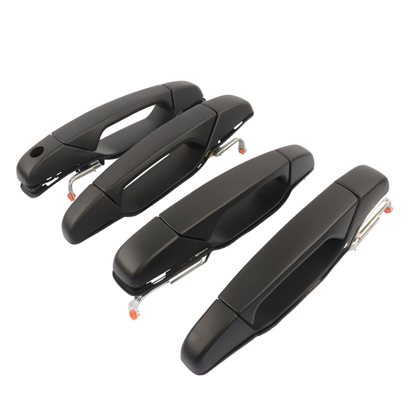 门把手 4Pcs Black Exterior Door Handles for Chevy Silverado 2500 GMC Sierra 2007-2009-6