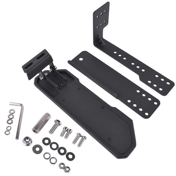 踏板 Pedal Thickened No Drilling For 2007-2023 Jeep Wrangler Gladiator JK JL JLU JT-4