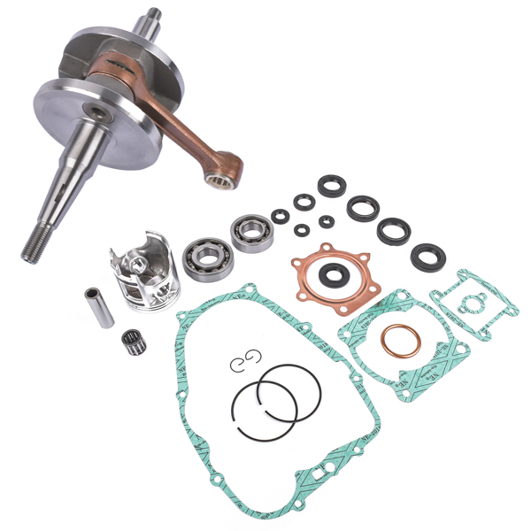 曲轴 Engine Rebuild Kit Crankshaft Piston Gasket for Yamaha Blaster 200 YFS200 1988-2006-4